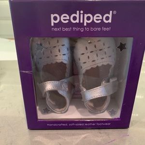 Pedi ped Katelyn Silver shoes